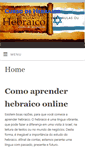 Mobile Screenshot of hebraicoagora.com